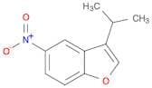 Benzofuran, 3-(1-methylethyl)-5-nitro-