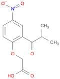 Acetic acid, [2-(2-methyl-1-oxopropyl)-4-nitrophenoxy]-