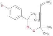 Peroxide, 1-(4-bromophenyl)-1-methylethyl 1,1-dimethyl-4-penten-2-ynyl
