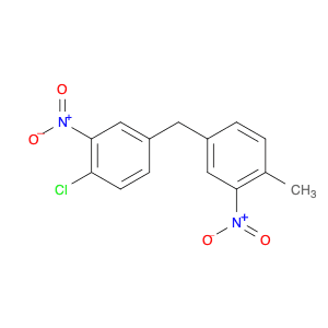 Benzene, 1-chloro-4-[(4-methyl-3-nitrophenyl)methyl]-2-nitro-