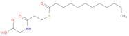 Glycine, N-[1-oxo-3-[(1-oxododecyl)thio]propyl]-