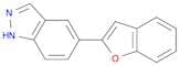 5-(Benzofuran-2-yl)-1H-indazole