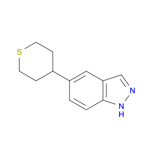 5-(Tetrahydro-2H-thiopyran-4-yl)-1H-indazole