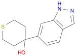 4-(1H-Indazol-6-yl)tetrahydro-2H-thiopyran-4-ol