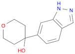 4-(1H-Indazol-6-yl)tetrahydro-2H-pyran-4-ol