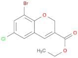 Ethyl 8-bromo-6-chloro-2H-chromene-3-carboxylate