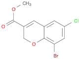 Methyl 8-bromo-6-chloro-2H-chromene-3-carboxylate