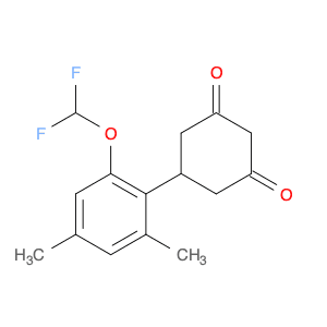 1,3-Cyclohexanedione, 5-[2-(difluoromethoxy)-4,6-dimethylphenyl]-