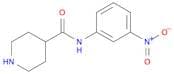 N-(3-Nitrophenyl)piperidine-4-carboxamide