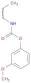 Carbamic acid, 1-propenyl-, 3-methoxyphenyl ester
