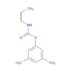 Carbamic acid, 1-propenyl-, 3,5-dimethylphenyl ester