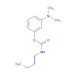 Carbamic acid, 1-butenyl-, 3-(dimethylamino)phenyl ester
