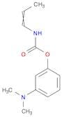 Carbamic acid, 1-propenyl-, 3-(dimethylamino)phenyl ester
