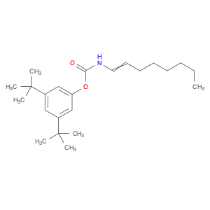 Carbamic acid, 1-octenyl-, 3,5-bis(1,1-dimethylethyl)phenyl ester