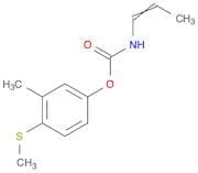 Carbamic acid, 1-propenyl-, 3-methyl-4-(methylthio)phenyl ester