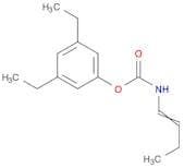 Carbamic acid, 1-butenyl-, 3,5-diethylphenyl ester