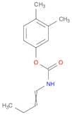 Carbamic acid, 1-butenyl-, 3,4-dimethylphenyl ester