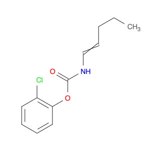 Carbamic acid, 1-pentenyl-, 2-chlorophenyl ester