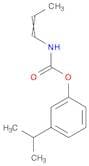 Carbamic acid, 1-propenyl-, 3-(1-methylethyl)phenyl ester