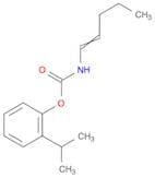 Carbamic acid, 1-pentenyl-, 2-(1-methylethyl)phenyl ester