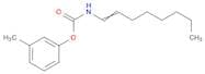 Carbamic acid, 1-octenyl-, 3-methylphenyl ester