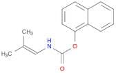 Carbamic acid, (2-methyl-1-propenyl)-, 1-naphthalenyl ester