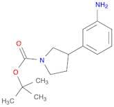 tert-Butyl 3-(3-aminophenyl)pyrrolidine-1-carboxylate