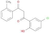1-(5-chloro-2-hydroxyphenyl)-3-(2-methylphenyl)propane-1,3-dione
