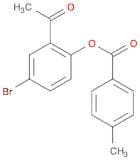 2-acetyl-4-bromophenyl 4-methylbenzoate