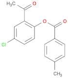 2-acetyl-4-chlorophenyl 4-methylbenzoate