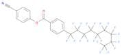 Benzoic acid, 4-(nonadecafluorononyl)-, 4-cyanophenyl ester