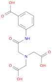 Benzoic acid, 3-[[[bis(carboxymethyl)amino]acetyl]amino]-