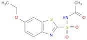 Acetamide, N-[(6-ethoxy-2-benzothiazolyl)sulfonyl]-