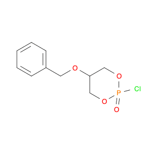 1,3,2-Dioxaphosphorinane, 2-chloro-5-(phenylmethoxy)-, 2-oxide