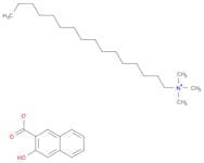 1-Hexadecanaminium,N,N,N-trimethyl-,salt with 3-hydroxy-2-naphthalenecarboxylic acid (1:1)