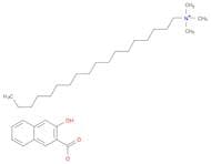 1-Octadecanaminium,N,N,N-trimethyl-,salt with 3-hydroxy-2-naphthalenecarboxylic acid (1:1)