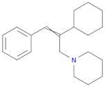 Piperidine, 1-(2-cyclohexyl-3-phenyl-2-propenyl)-
