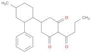 [1,1'-Bicyclohexyl]-3,5-dione, 4'-methyl-4-(1-oxobutyl)-2'-phenyl-