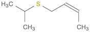 2-Butene, 1-[(1-methylethyl)thio]-, (Z)-