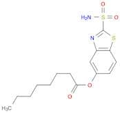 Octanoic acid, 2-(aminosulfonyl)-5-benzothiazolyl ester