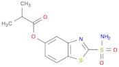 Propanoic acid, 2-methyl-, 2-(aminosulfonyl)-5-benzothiazolyl ester