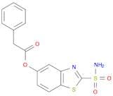 Benzeneacetic acid, 2-(aminosulfonyl)-5-benzothiazolyl ester