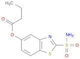 Butanoic acid, 2-(aminosulfonyl)-5-benzothiazolyl ester