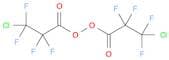 Peroxide, bis(3-chloro-2,2,3,3-tetrafluoro-1-oxopropyl)