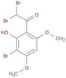 Ethanone, 2,2-dibromo-1-(3-bromo-2-hydroxy-4,6-dimethoxyphenyl)-