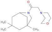6-Azabicyclo[3.2.1]octane, 1,3,3-trimethyl-6-(4-morpholinylacetyl)-
