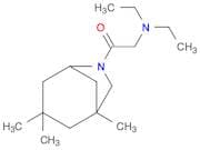 6-Azabicyclo[3.2.1]octane, 6-[(diethylamino)acetyl]-1,3,3-trimethyl-