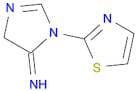 4H-Imidazol-4-imine, 3,5-dihydro-3-(2-thiazolyl)-