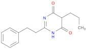 4,6(1H,5H)-Pyrimidinedione, 2-(2-phenylethyl)-5-propyl-