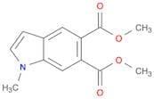 1H-Indole-5,6-dicarboxylic acid, 1-methyl-, dimethyl ester